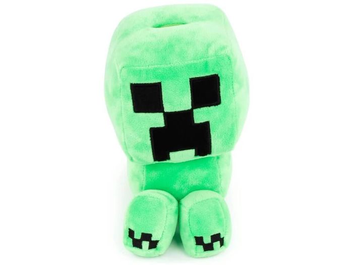 (Mis 3) MINECRAFT – Creeper Peluche con Salvadanaio Interno 20cm…x16